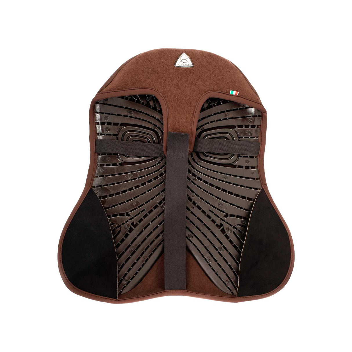 Acavallo Standard Seat Saver Dressage Air Plus Gel-In Dri-Lex 10mm #colour_brown