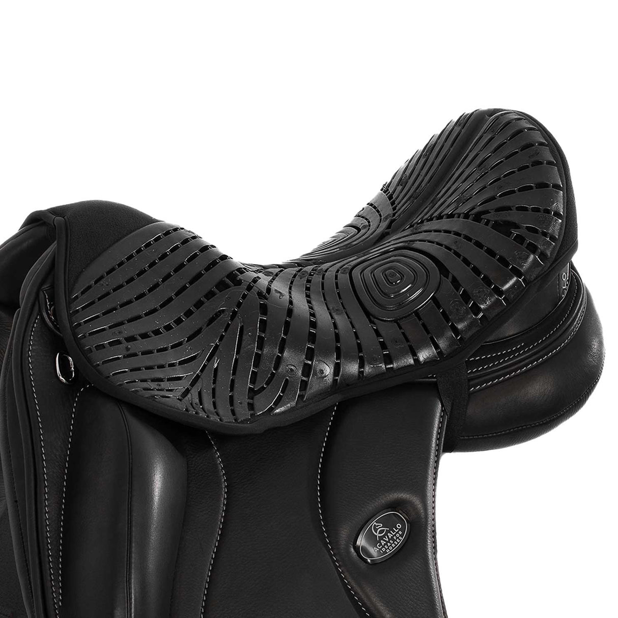Acavallo Standard Seat Saver Dressage Air Plus Gel-Out Dri-Lex 10mm #colour_black