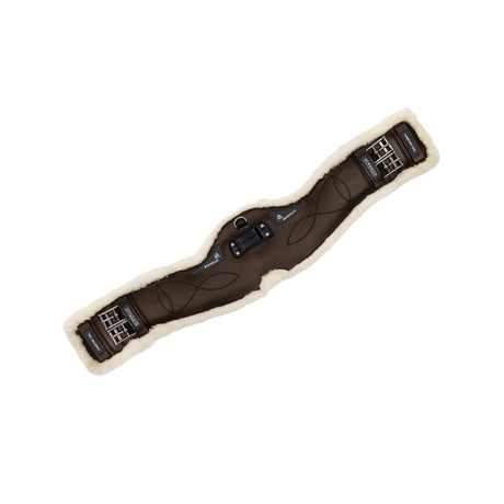 Acavallo Dressage Girth Classic Gel Sheepskin #colour_brown