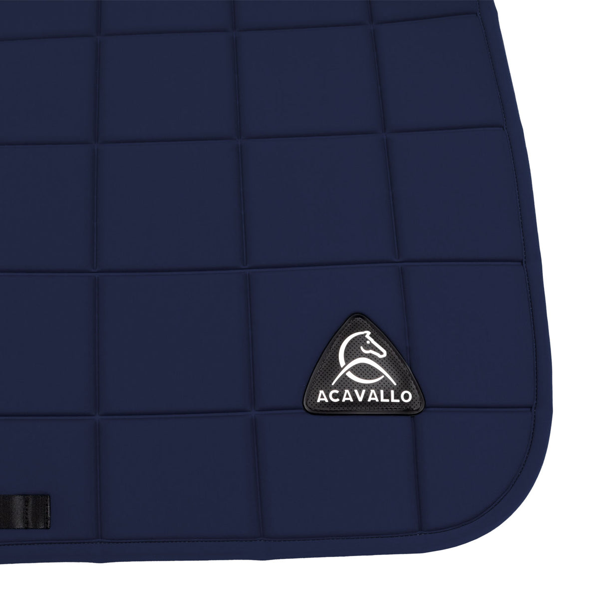 Acavallo Square Jumping Saddle Pad #colour_blue