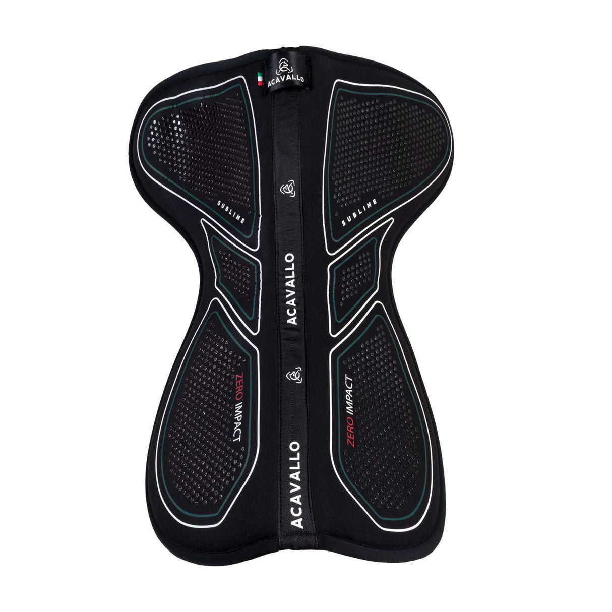Acavallo Zero Impact Half Pad Back Riser #colour_black