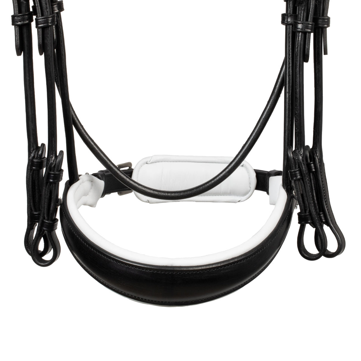 Acavallo Giocanda Bridle Calfskin & Double Reins #colour_black