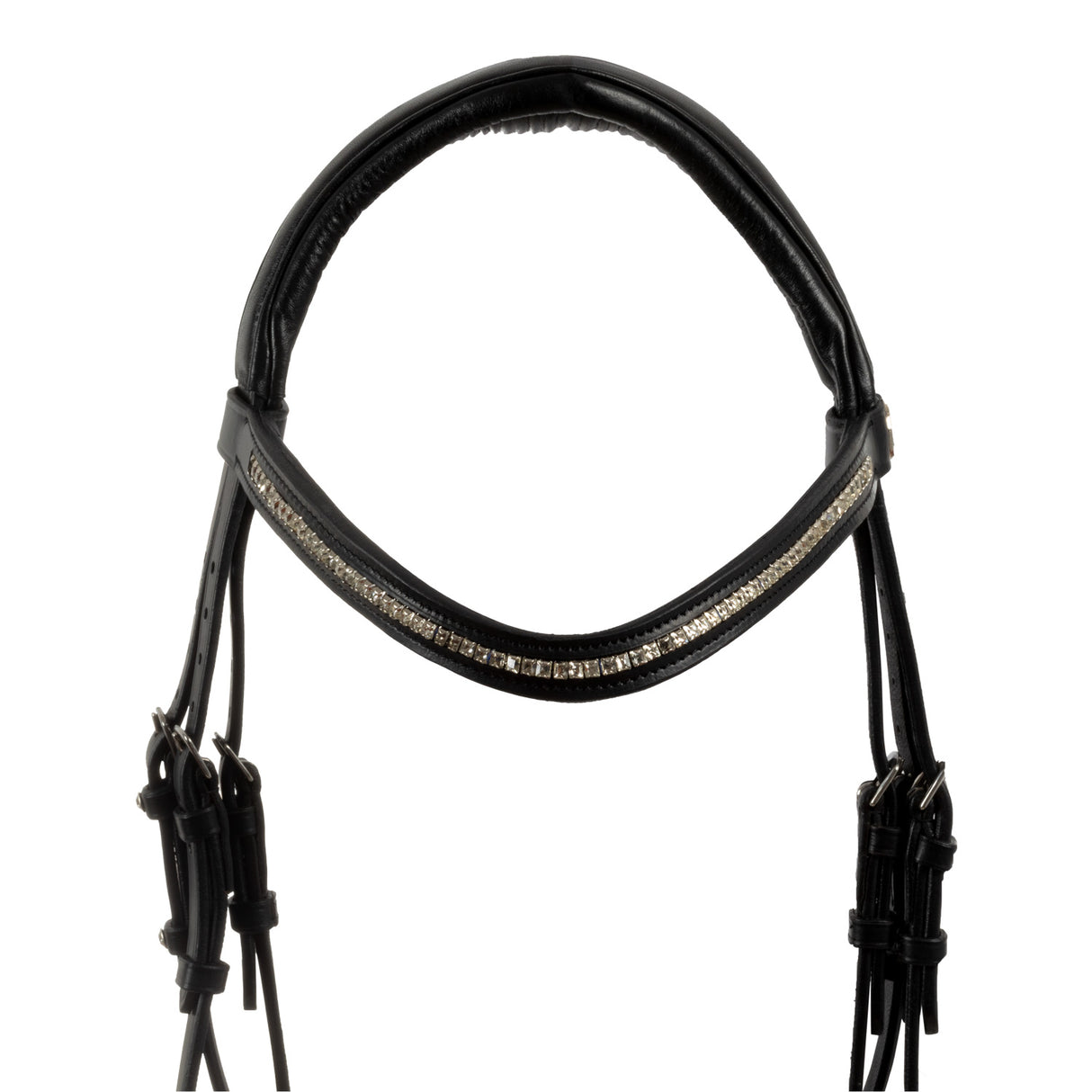 Acavallo Sunset Bridle Calfskin #colour_black
