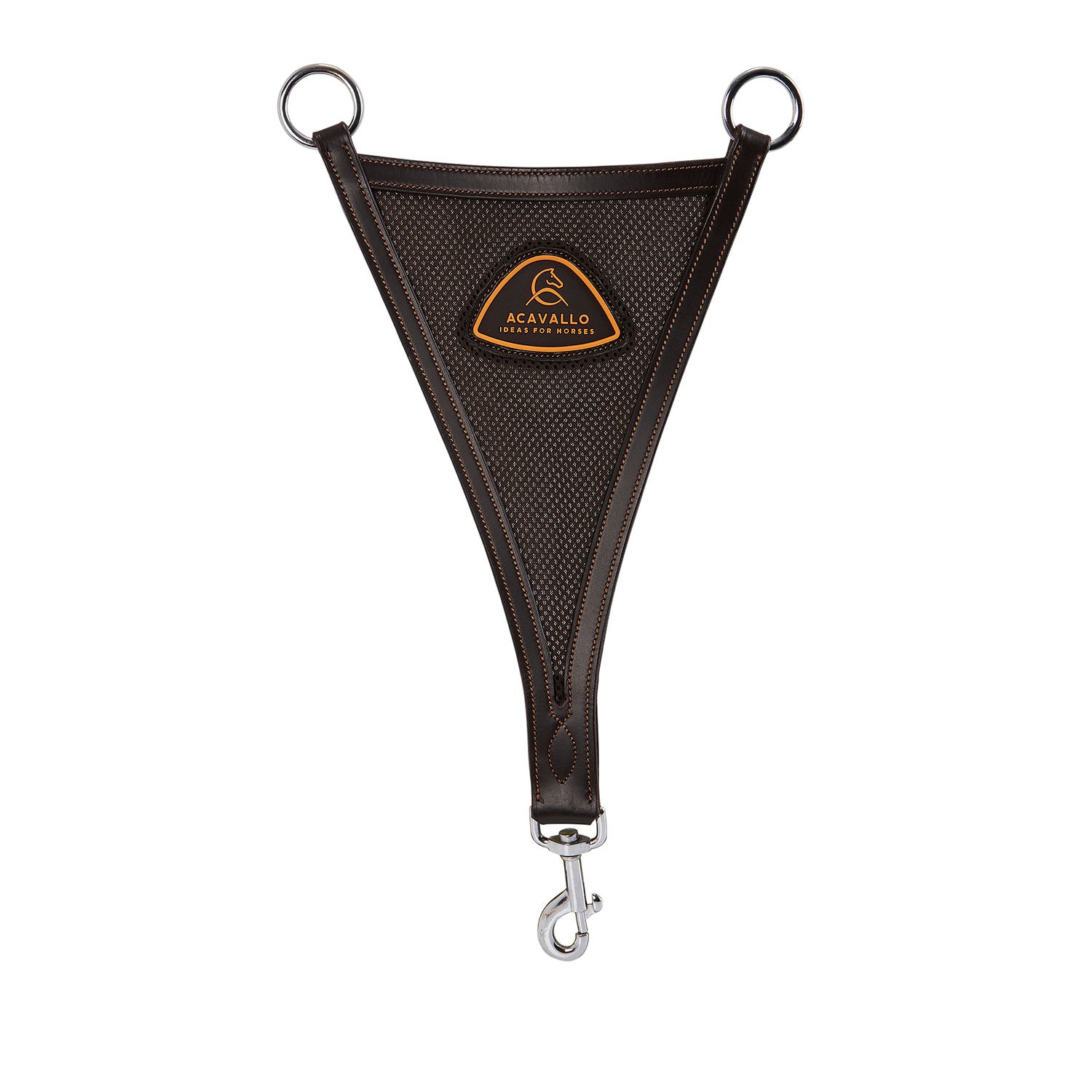 Acavallo Bib Martingale Mesh Insert #colour_brown
