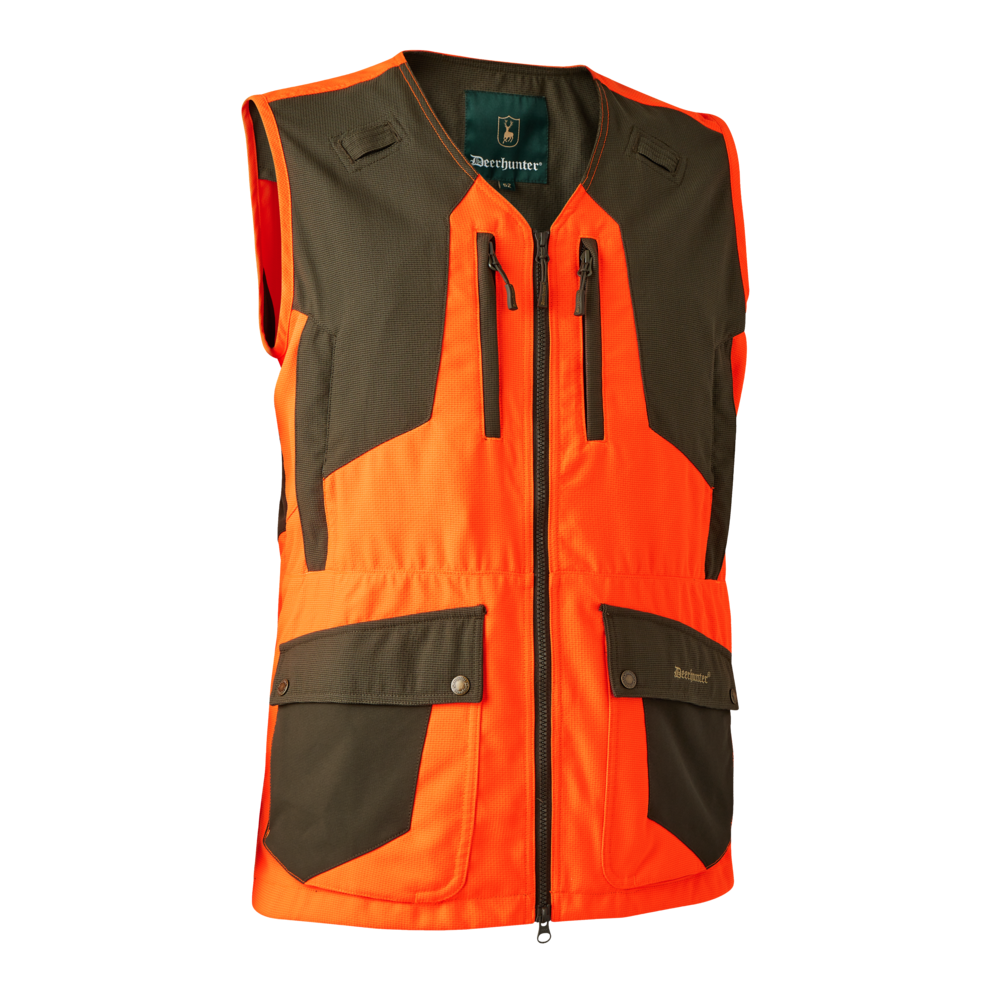Deerhunter Strike Extreme Men's Waistcoat #colour_orange