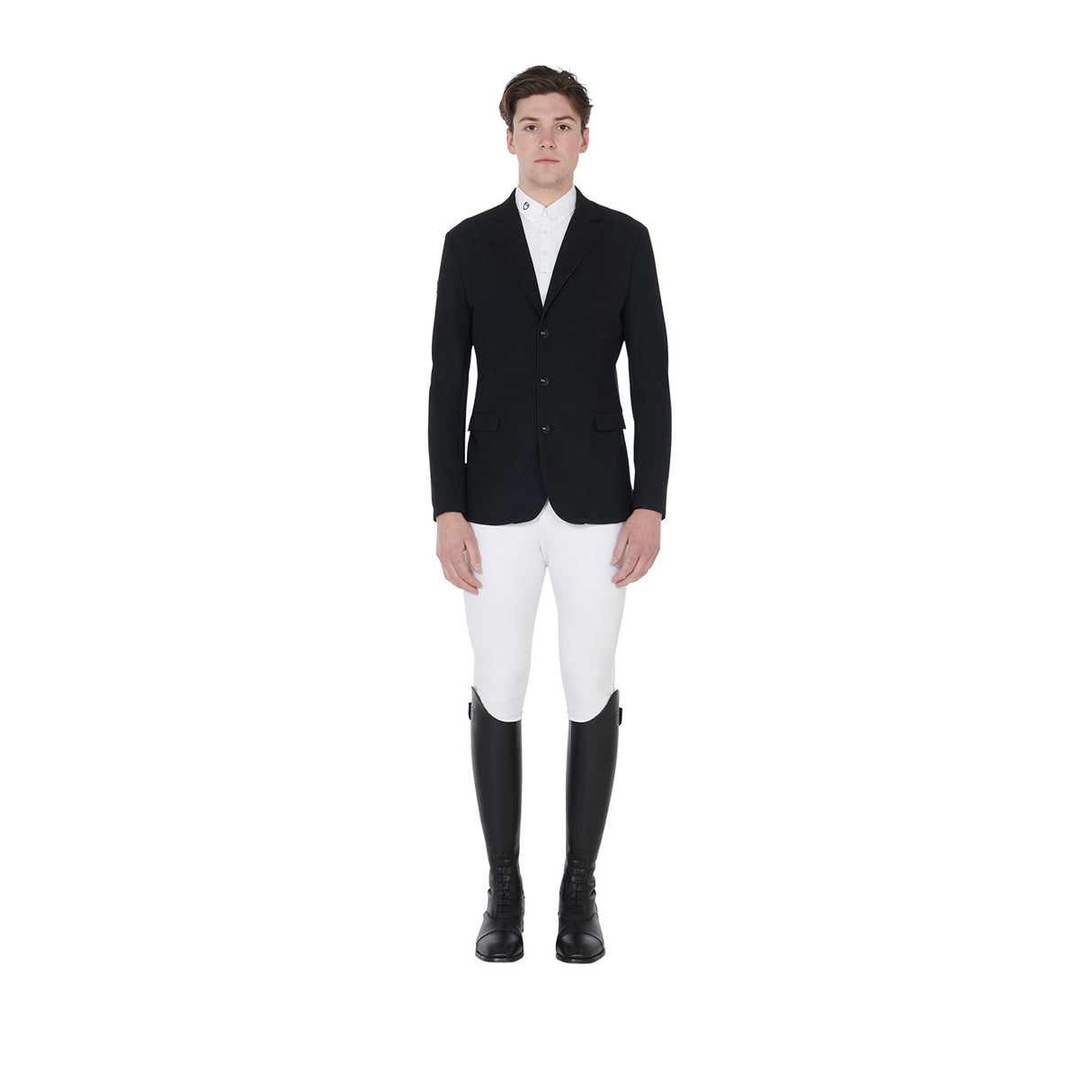 Equestro Men's Competition Jacket With Three Buttons