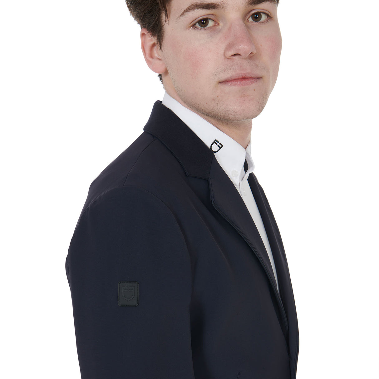 Equestro Men's Competition Jacket With Three Buttons