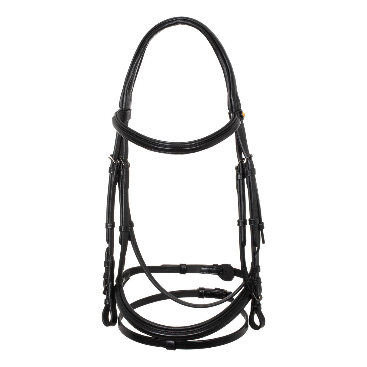 ANATOMIC LEATHER BRIDLE BLACK FITTING