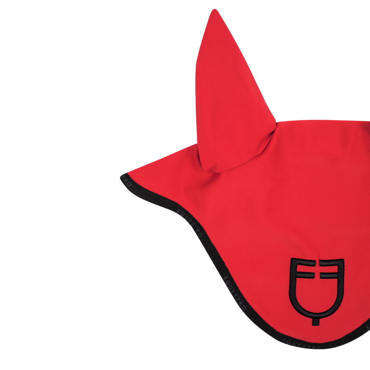 Fly veil in technical fabric with logo