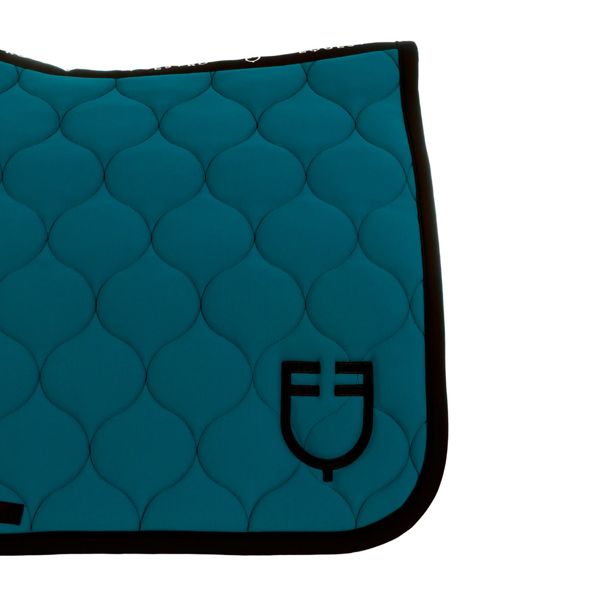 Equestro Dressage Saddle Pad With Onion Quilting