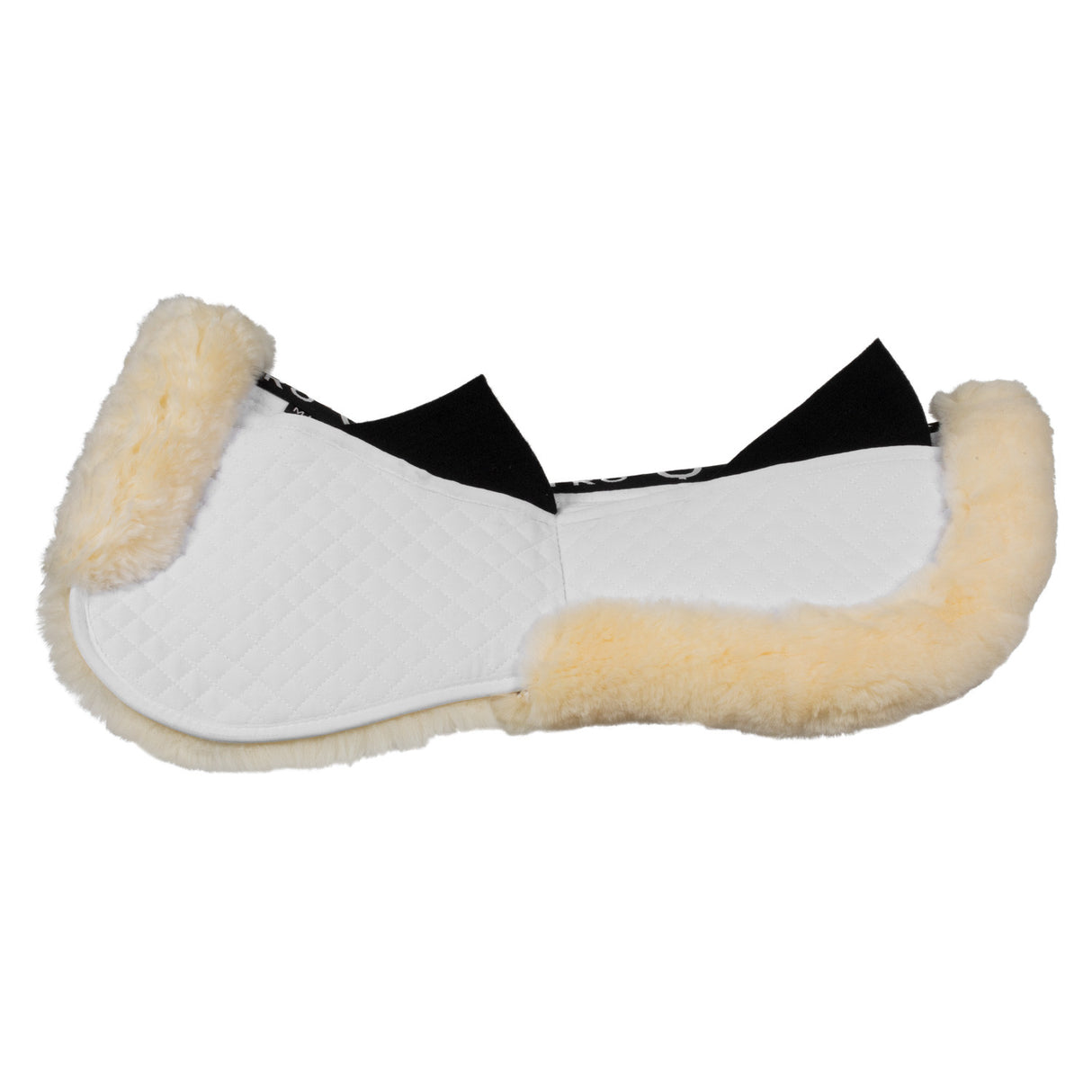 Cotton pad with pockets and sheepskin