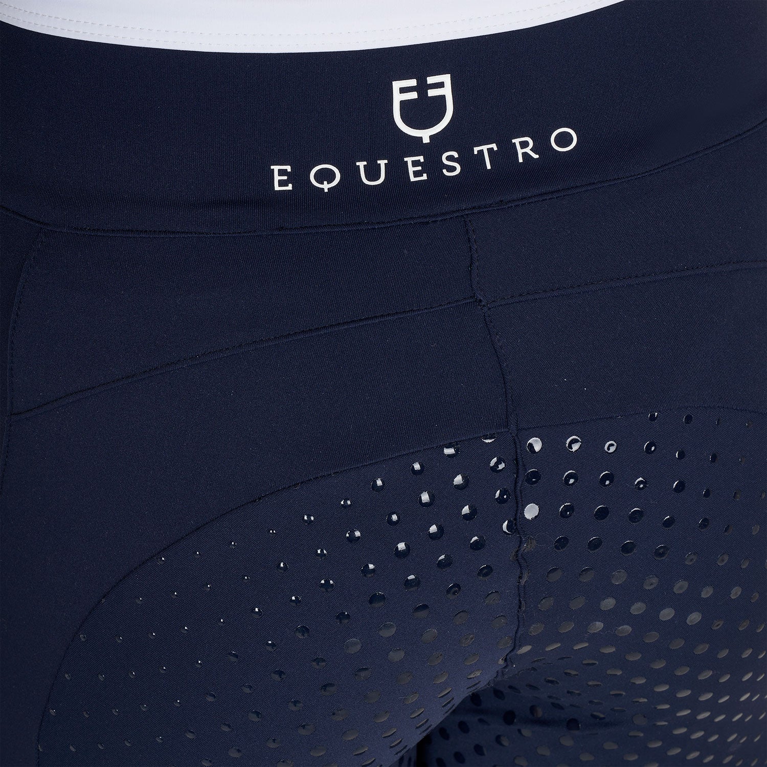Equestro Girls' Leggings With Perforated Decorations
