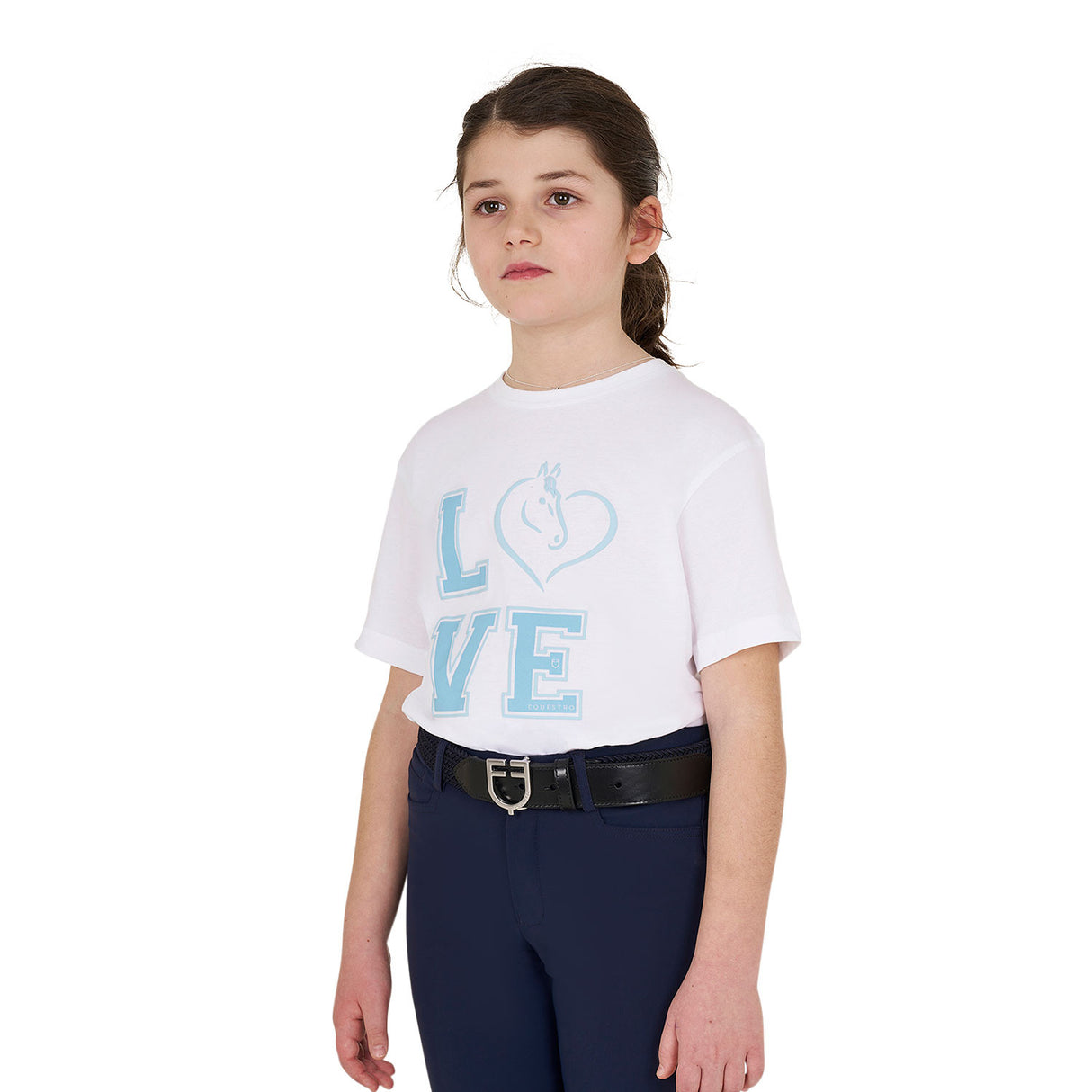 Girls' Love cotton T-shirt