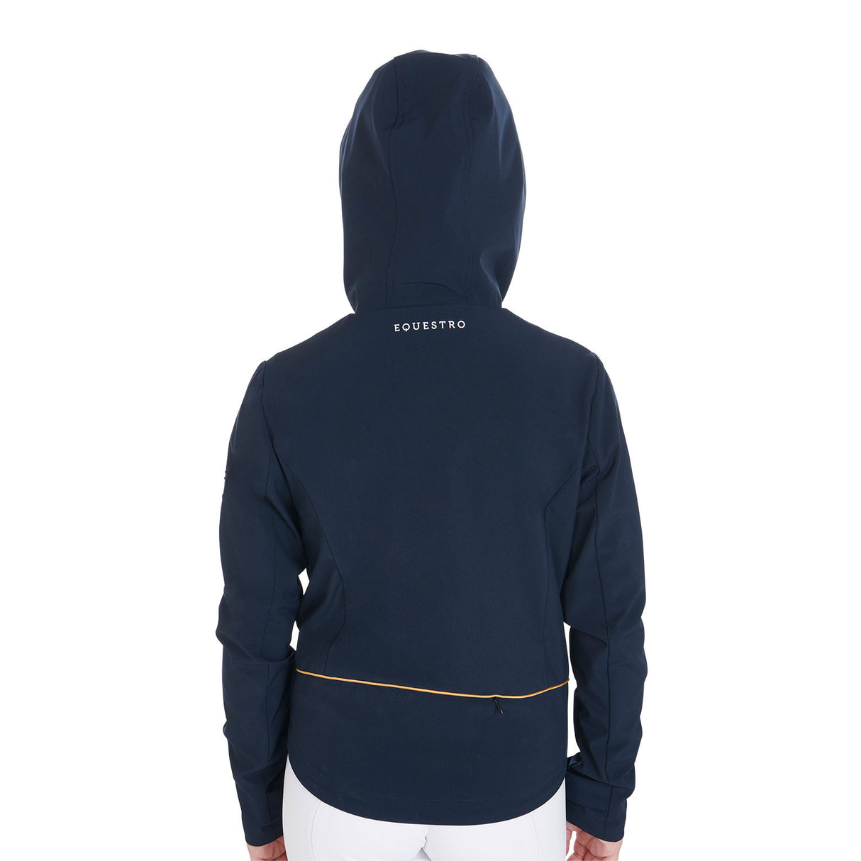 Kids' slim fit softshell jacket in technical fabric