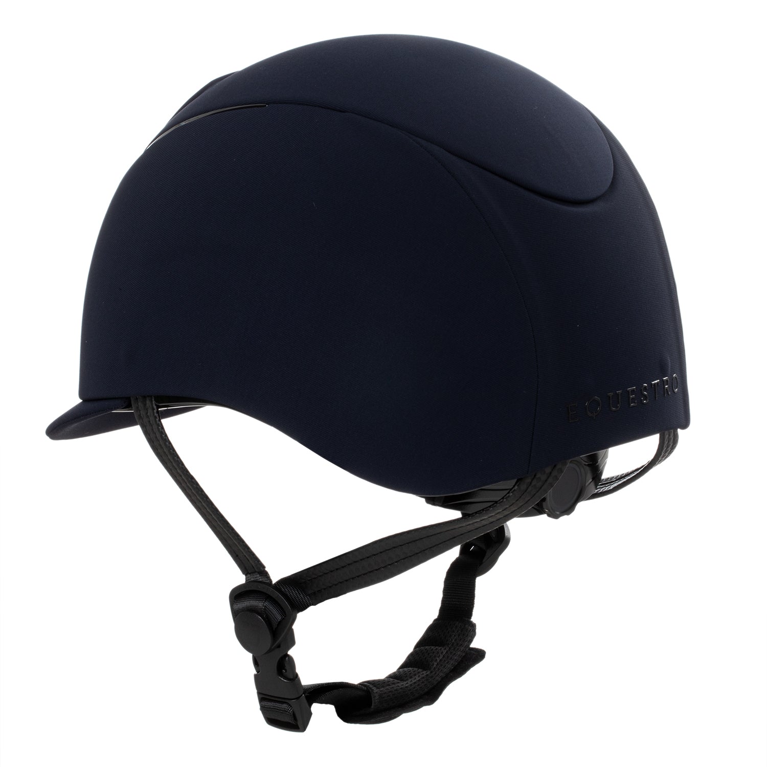 Equestro Unisex Helmet With Embossed Logo Homologation En 1384-2023 #colour_blue