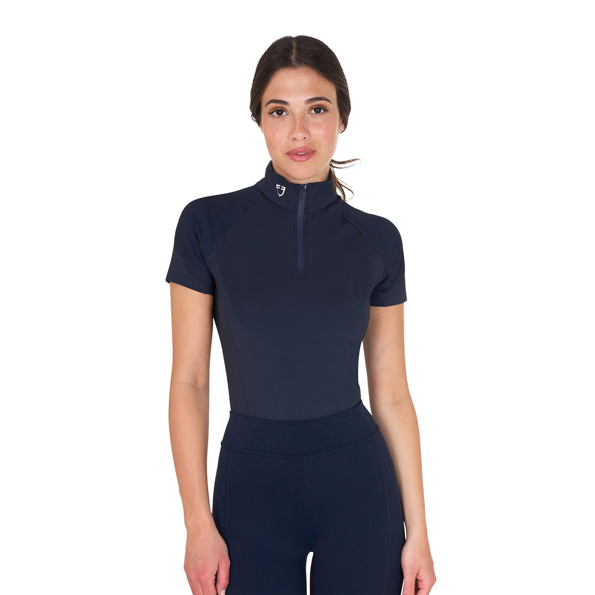 Women's slim fit short sleeve base layer