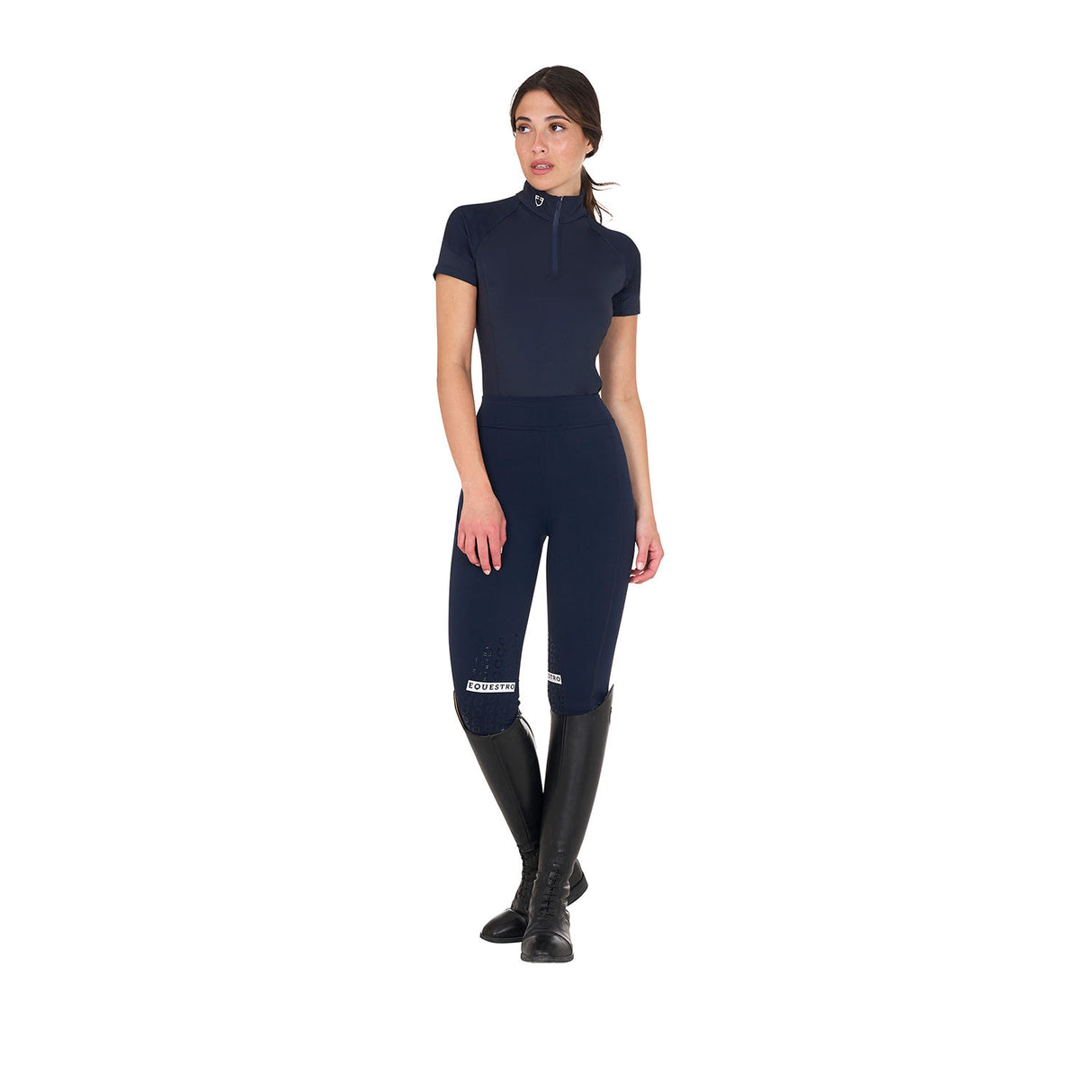 Women's slim fit short sleeve base layer