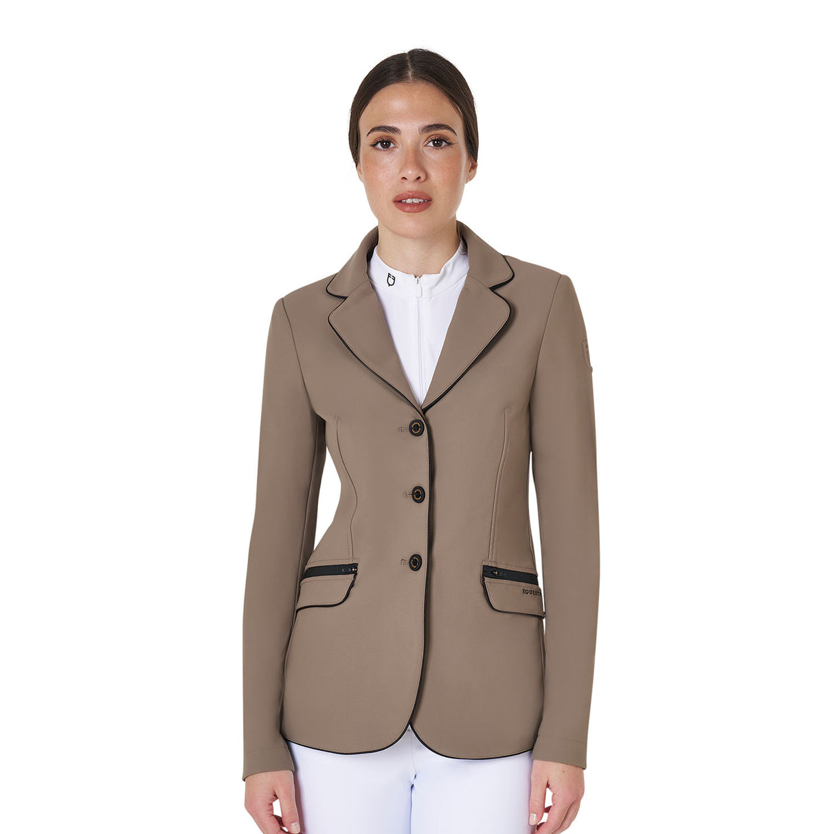 Women's competition jacket in technical fabric