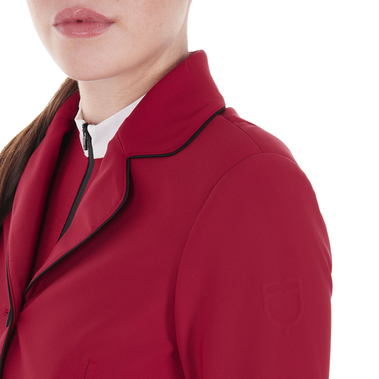 Women's competition jacket in technical fabric