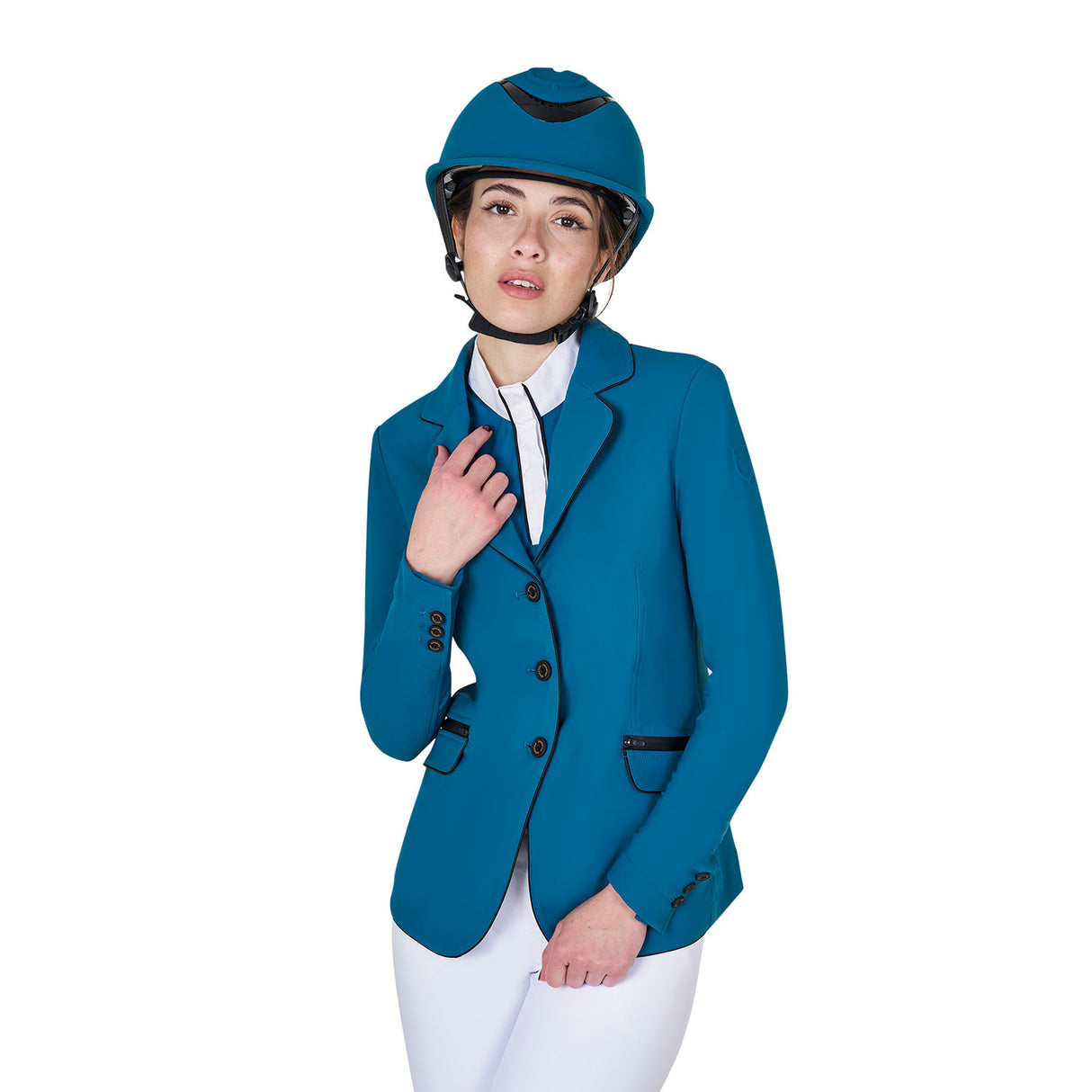 Women's competition jacket in technical fabric