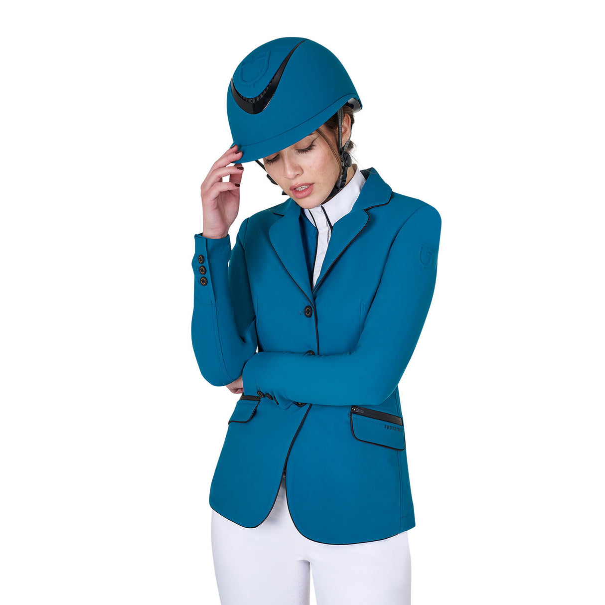 Women's competition jacket in technical fabric