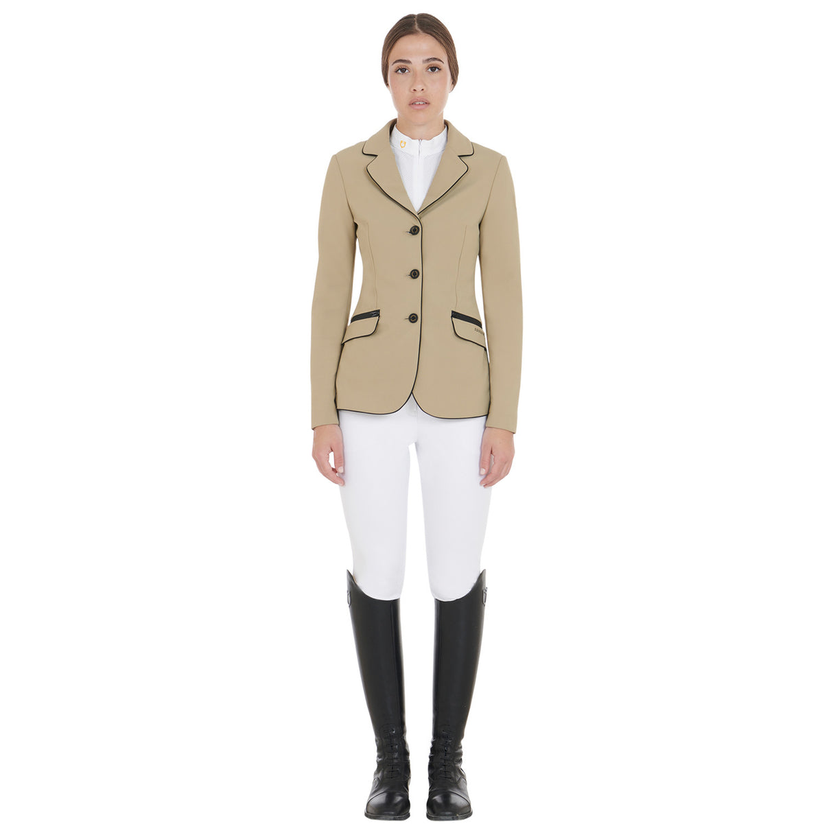 Women's competition jacket in technical fabric
