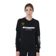 Equestro Scuderia Equestro Women's Crewneck Sweatshirt #colour_black