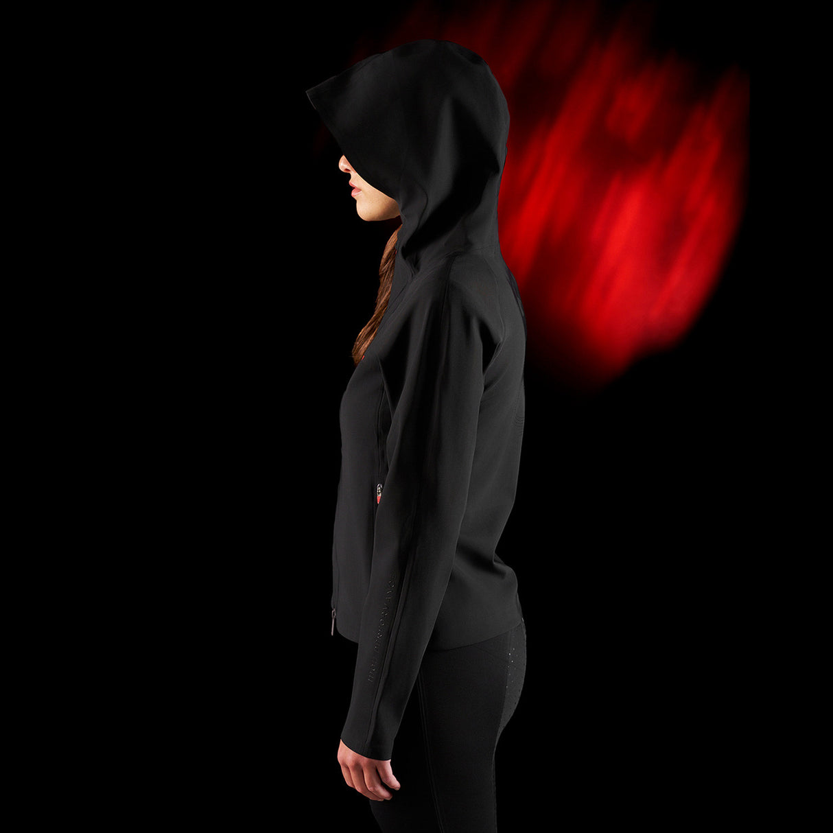 Equestro Ridertechnology women's technical hooded sweatshirt