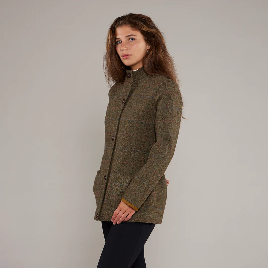 Toggi Ladies Elgin Waterproof Tweed Coat #colour_glenfinnan-tweed