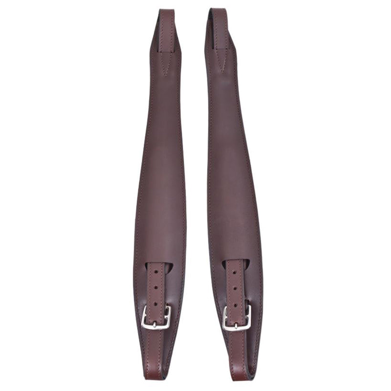 Equipe Jump Fender Stirrup Leathers (ST14) #colour_brown