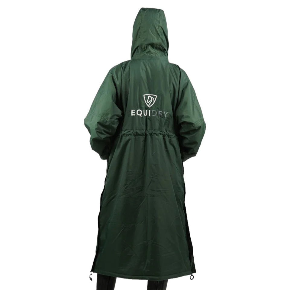 EQUIDRY Children's Thin Fleece Evolution #colour_black-forest-green