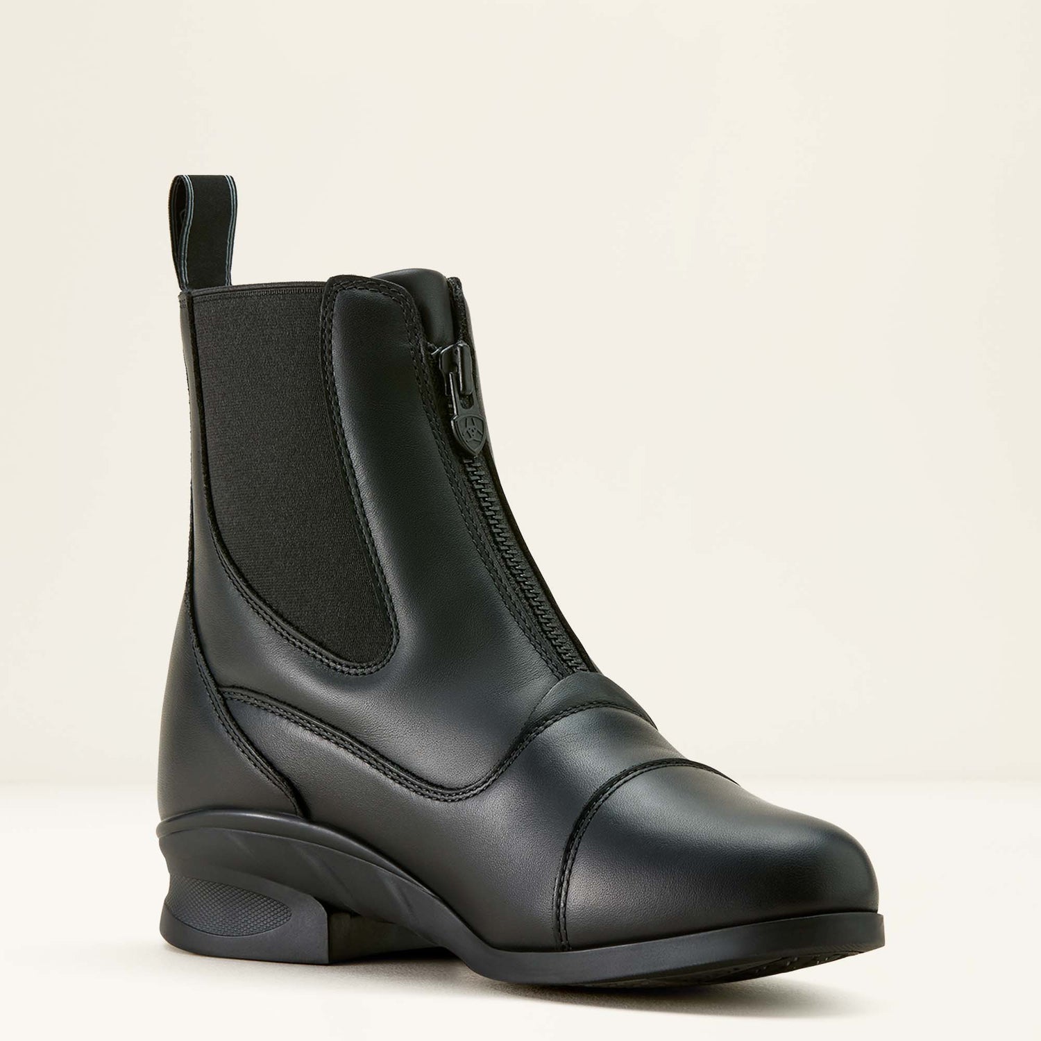 Ariat Women's Heritage Zip Waterproof Paddock Boot #colour_black