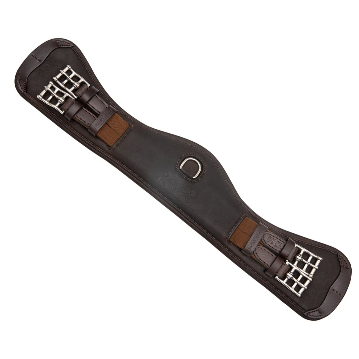 Henry James Freedom Anatomic Short Girth #colour_havana-brown
