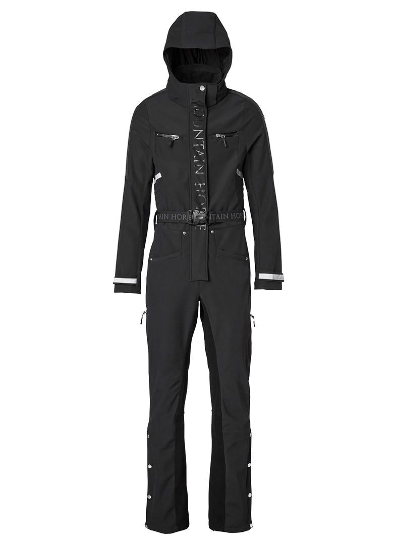 Mountain Horse Jen Softshell Overall #colour_black