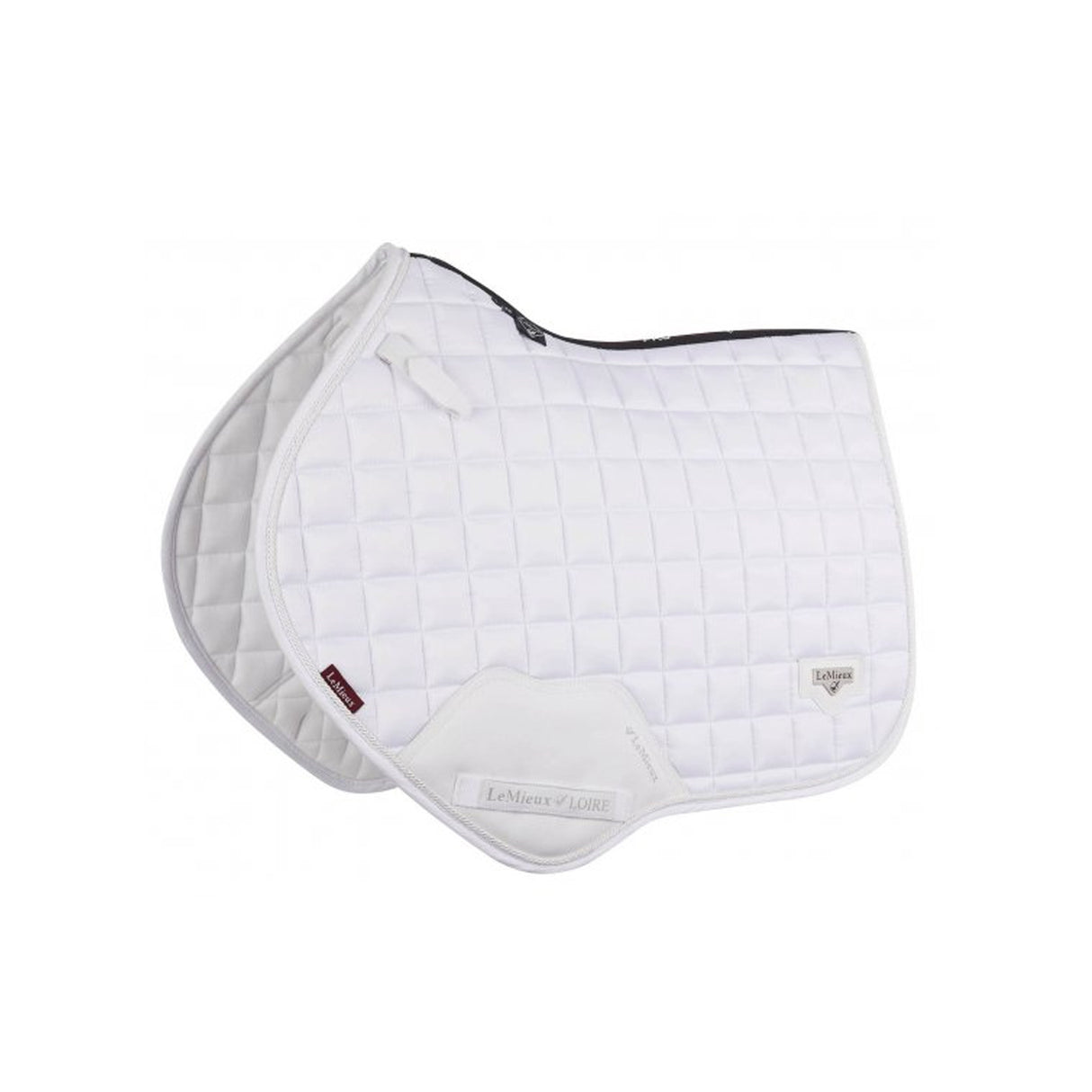 LeMieux LeMieux Loire Classic Satin Close Contact Square White Large