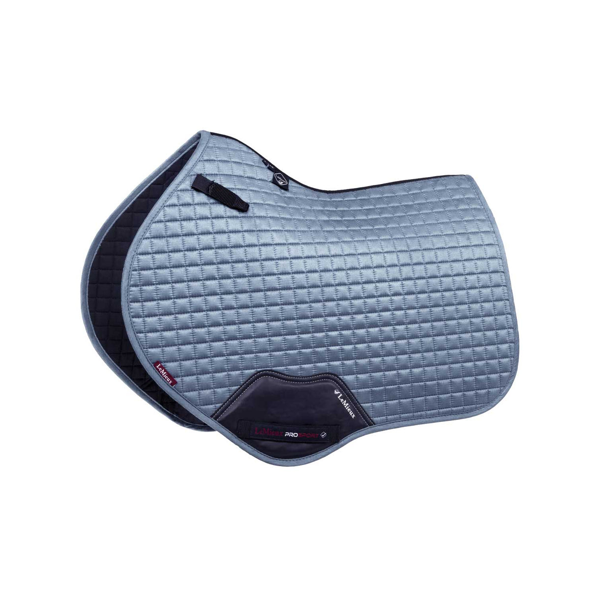 LeMieux Suede Close Contact Square Ice Blue