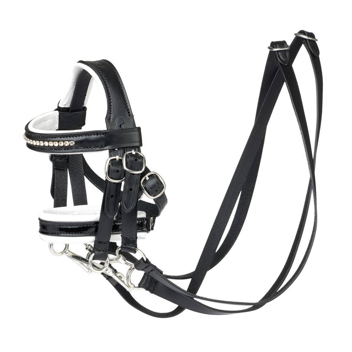 LeMieux Toy Pony Double Bridle Black