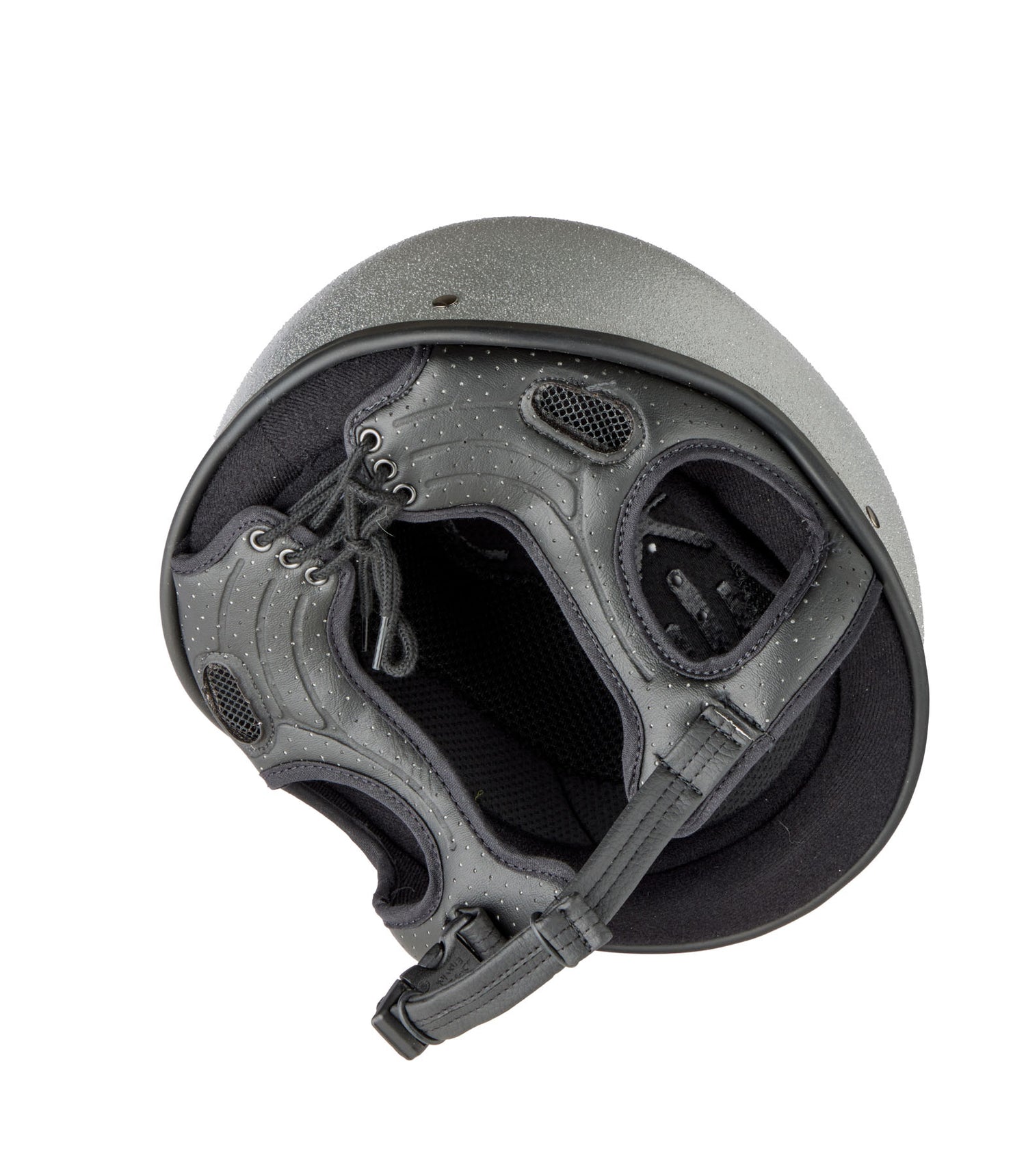 Champion Junior X-Air Nova Jockey Helmet #colour_silver