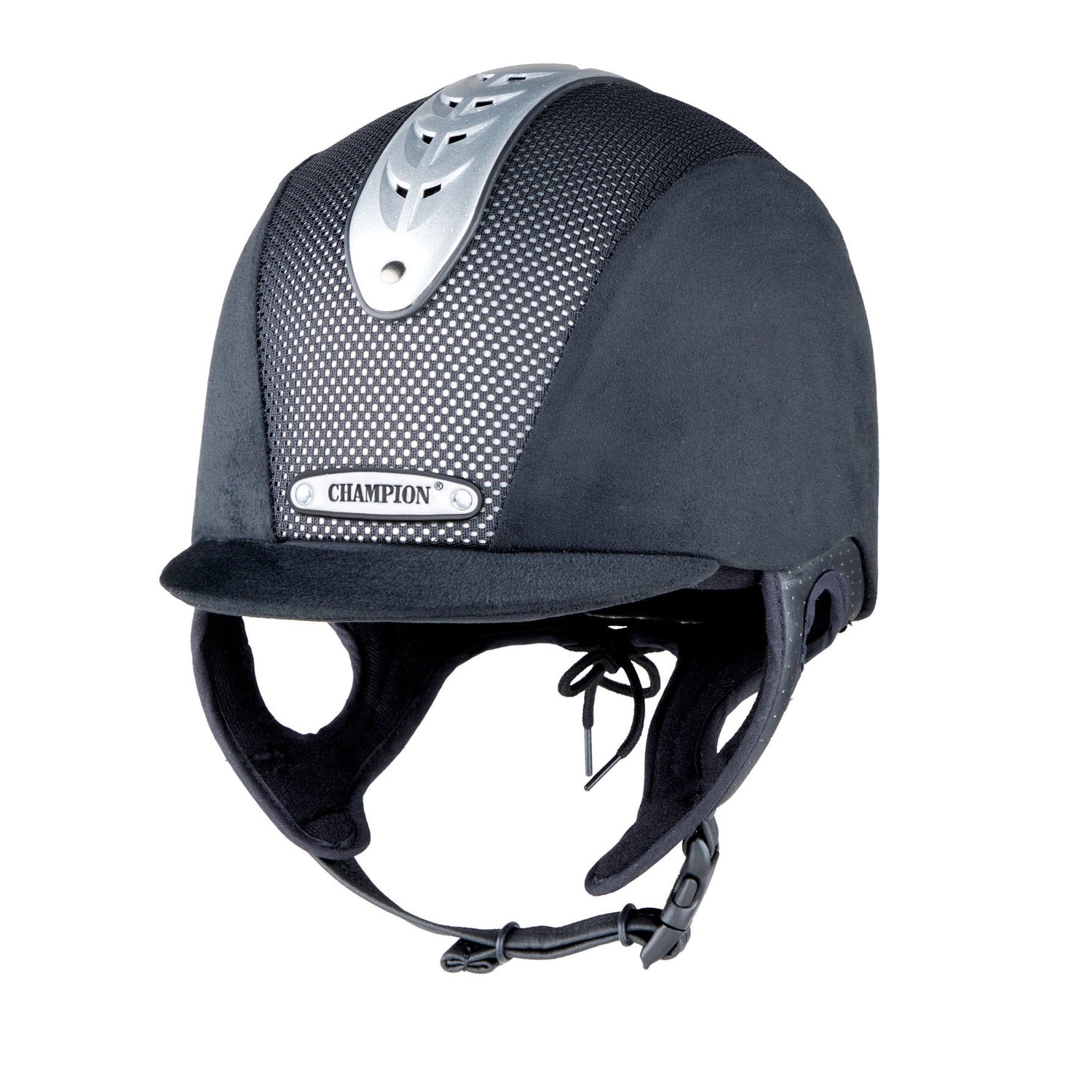 Champion Revolve MIPS Junior X-Air Nova Peaked Helmet #colour_black-silver