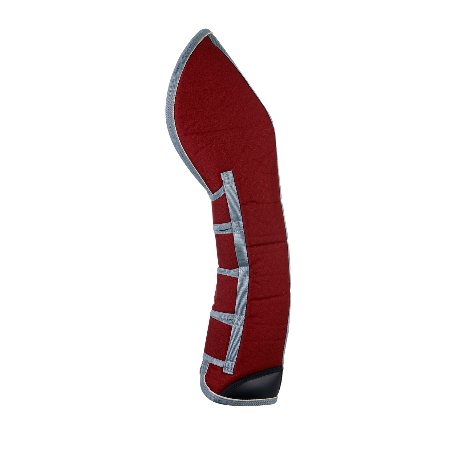 Equestro Travelling Boots Set And Tail Guard #colour_burgundy