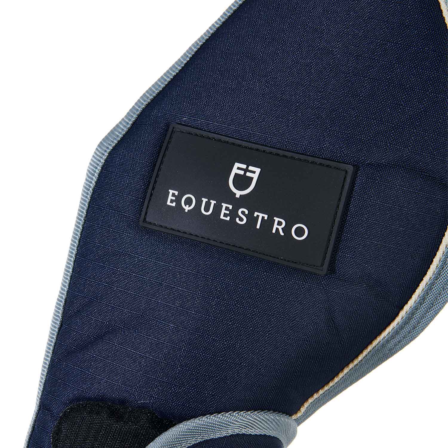 Equestro Travelling Boots Set And Tail Guard #colour_blue