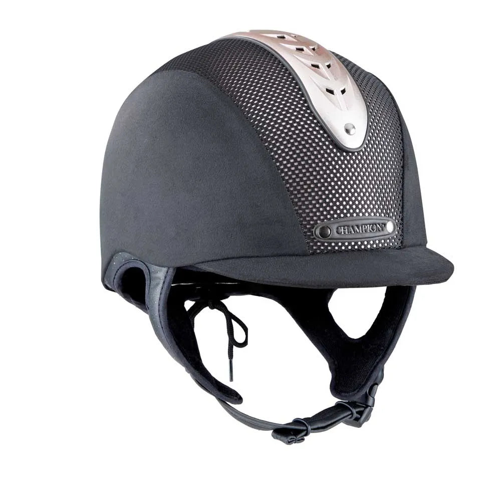 Champion X-Air Nova Peaked Helmet #colour_black-rose-gold