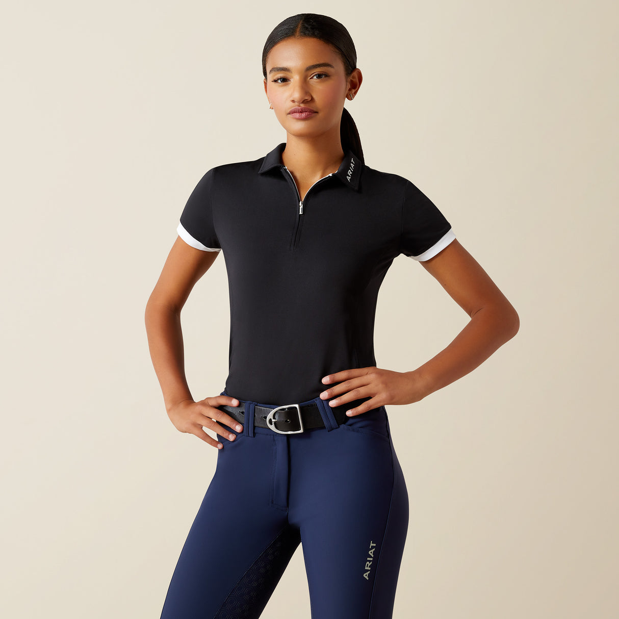 Ariat Women's Bandera 1/4 Zip Polo