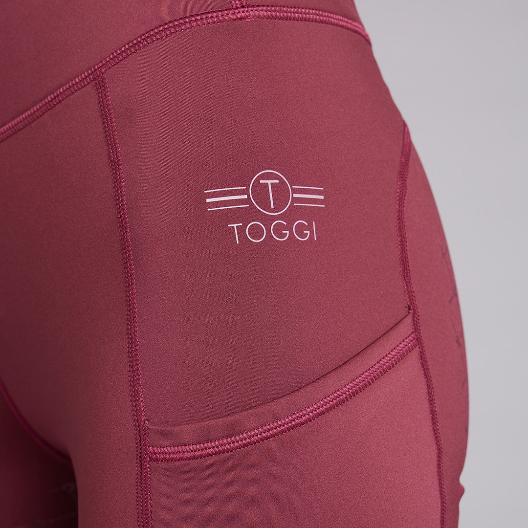 Toggi Winter Sculptor Walsham Tights #colour_burgundy