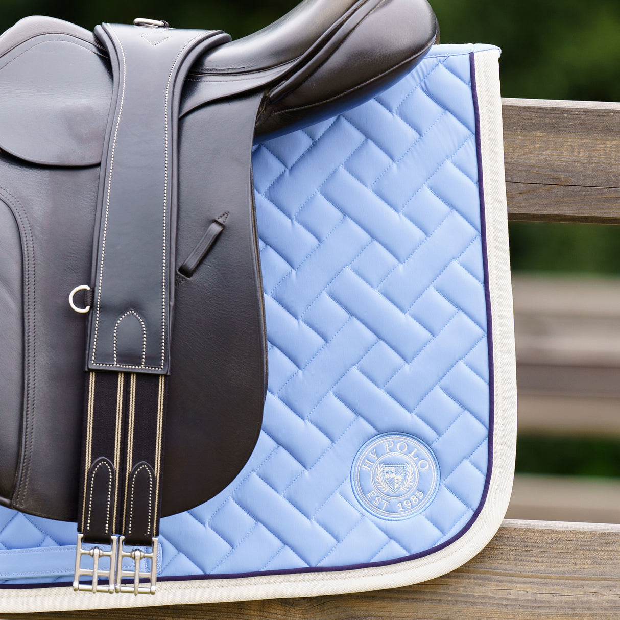 HV Polo Favourite Dressage Saddle Pad #colour_sea