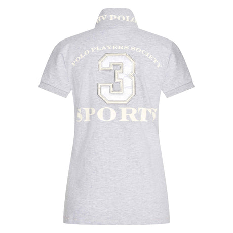 HV Polo Favouritas EQ Short Sleeve Polo Shirt - Grey Heather #colour_grey-heather
