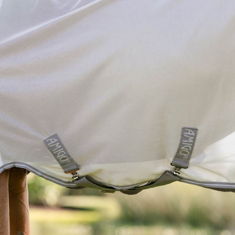 Horseware Ireland Amigo Pony Bug Rug #colour_silver-titanium-grey-silver