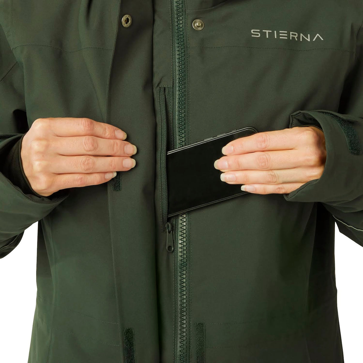 Stierna Stella Winter Parka #colour_forest