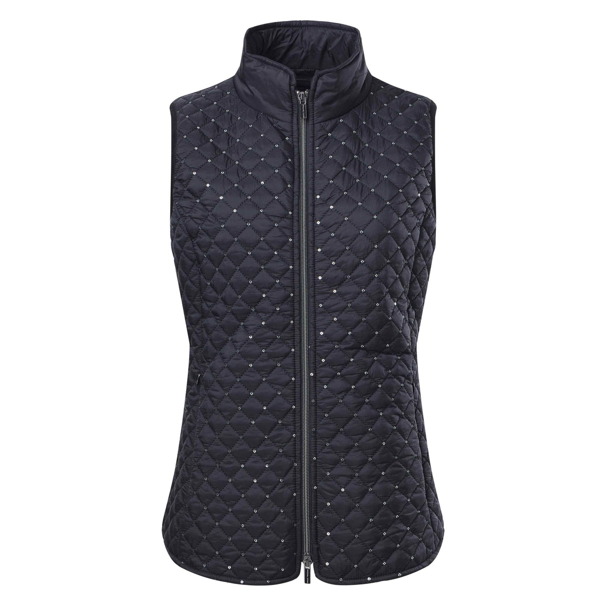 Imperial Riding Shimmer Children's Body Warmer #colour_black