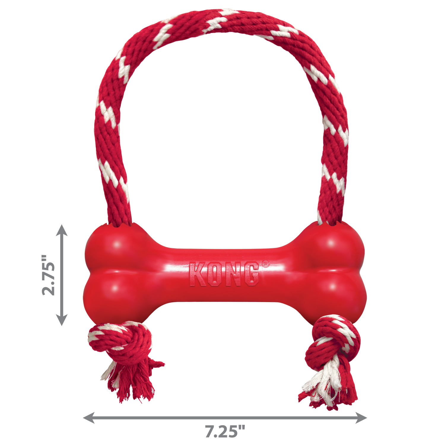 KONG Goodie Bone With Rope #size_m